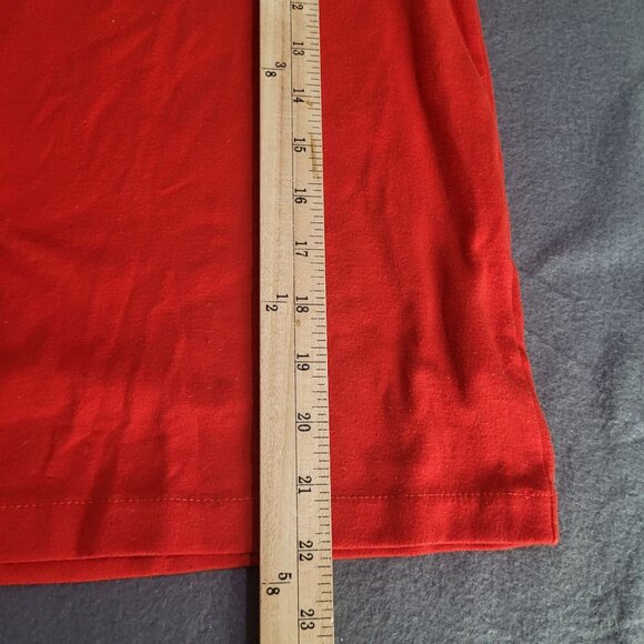 BURTON Boys SZ M Dryride Technical Long Sleeve T shirt Red Skiing Athleisure - Picture 7 of 10